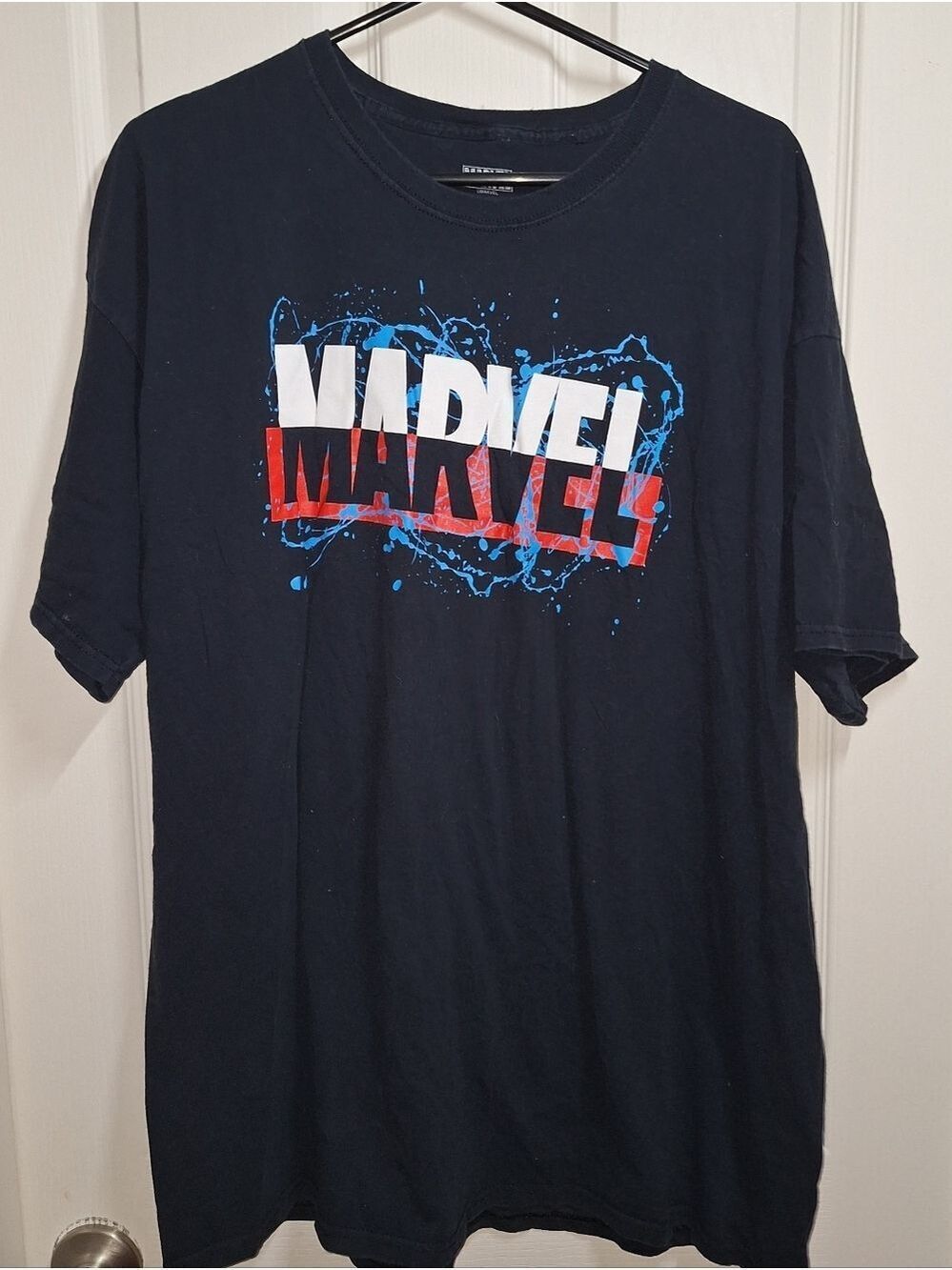 Marvel Men's T Shirt Black XXL
